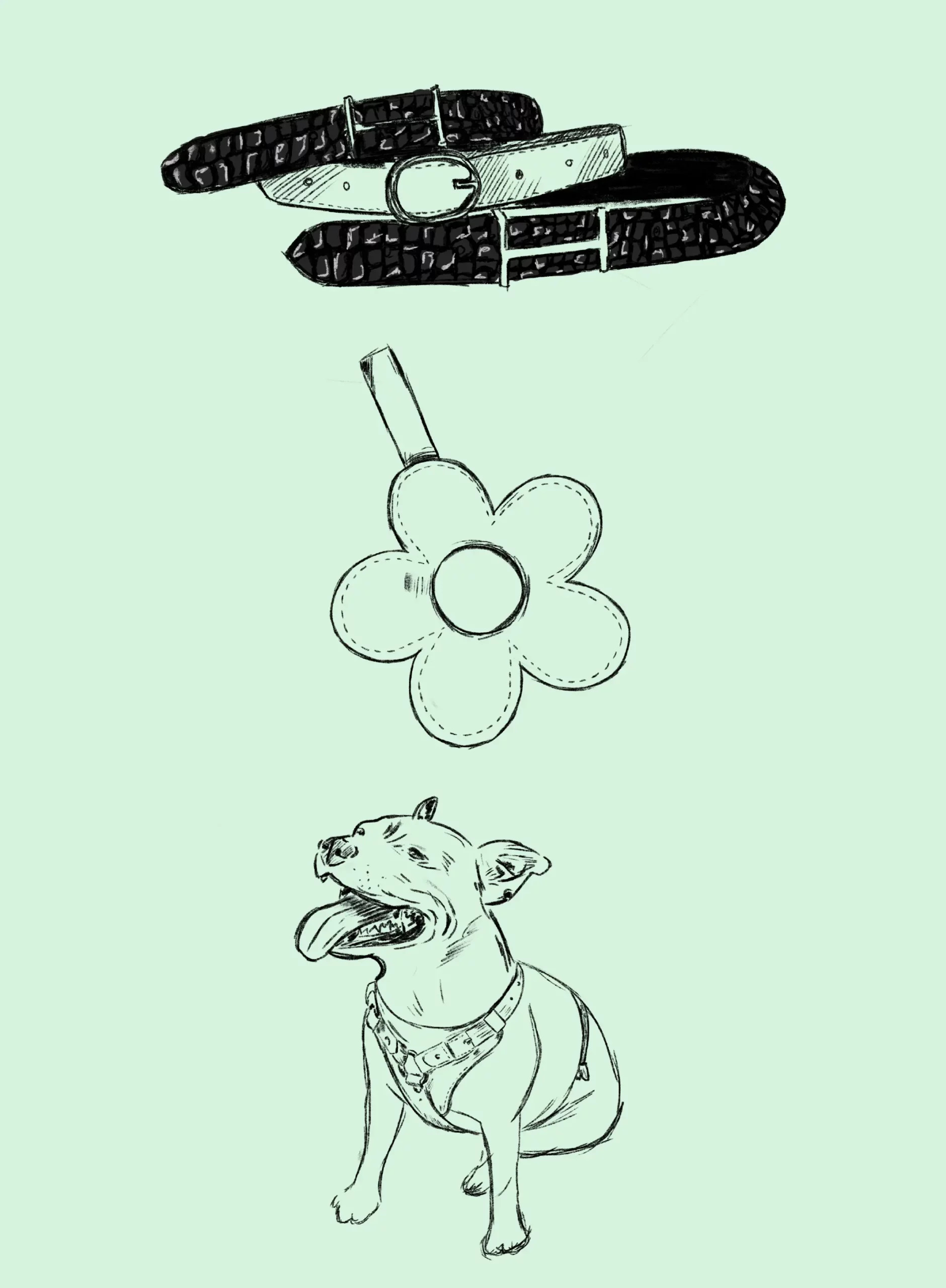 By Ethel, réalisation d'illustrations web pour l'Atelier Ikigai.