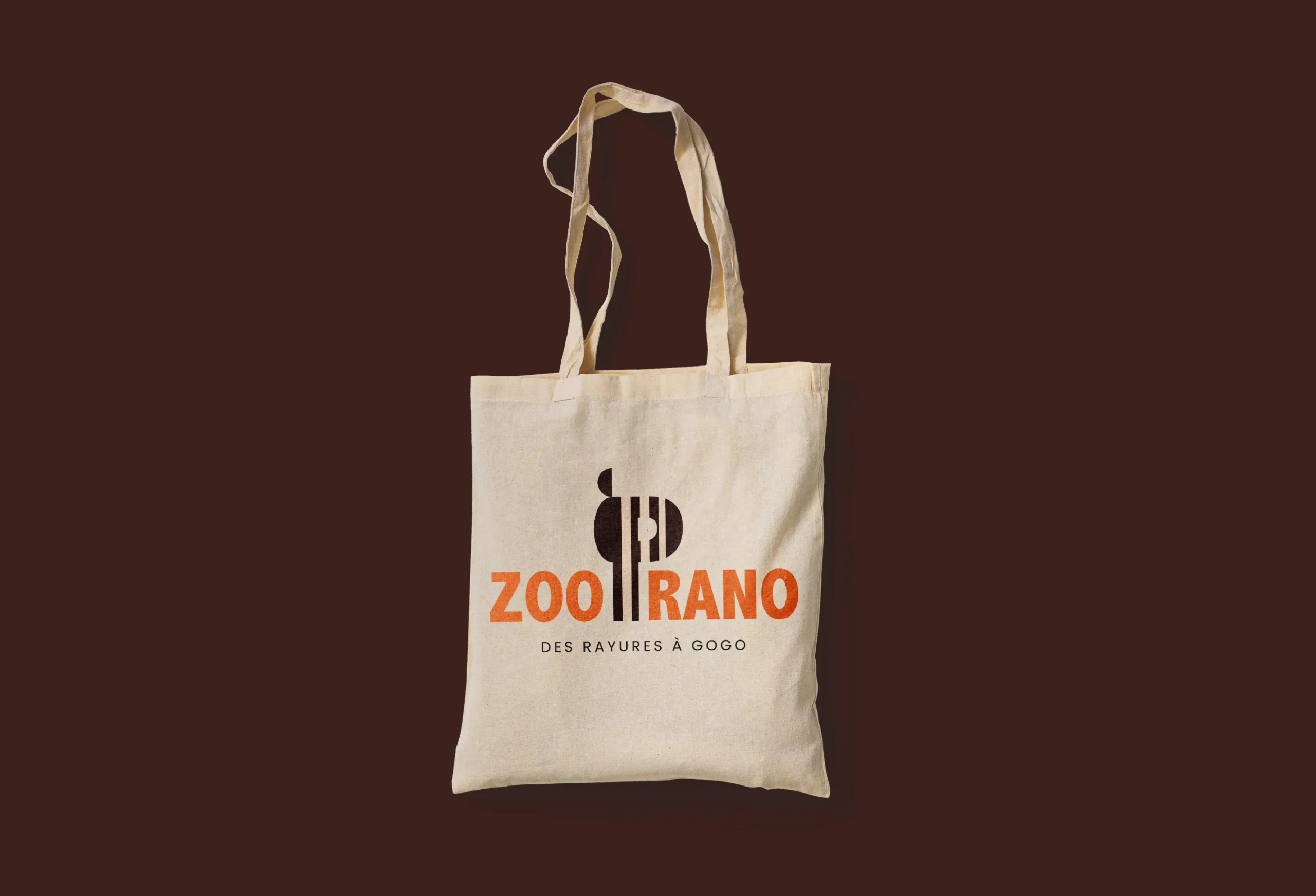 Projet logo, Zooprano, mockup tote bag - By Ethel