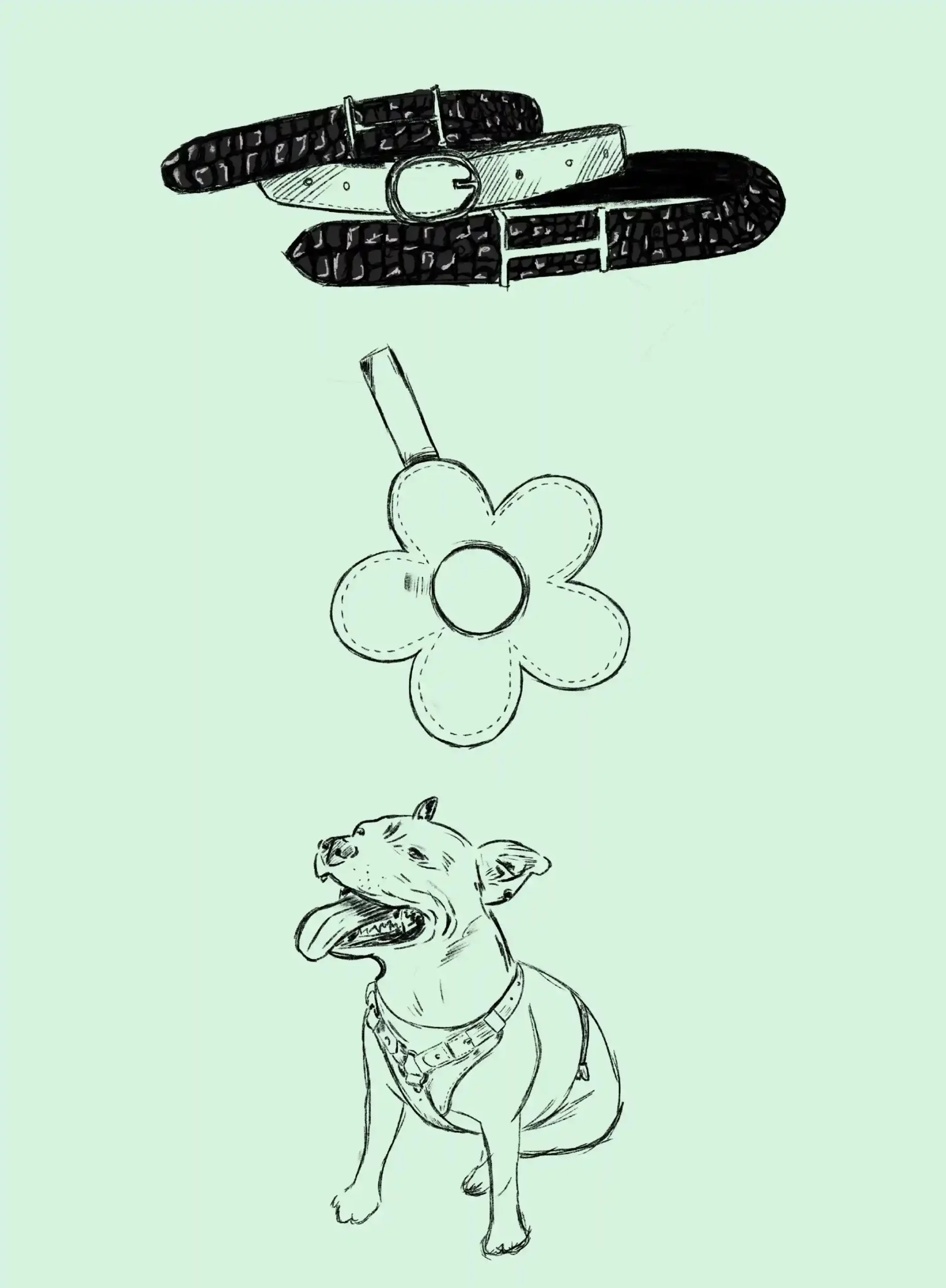 By Ethel, réalisation d'illustrations web pour l'Atelier Ikigai.