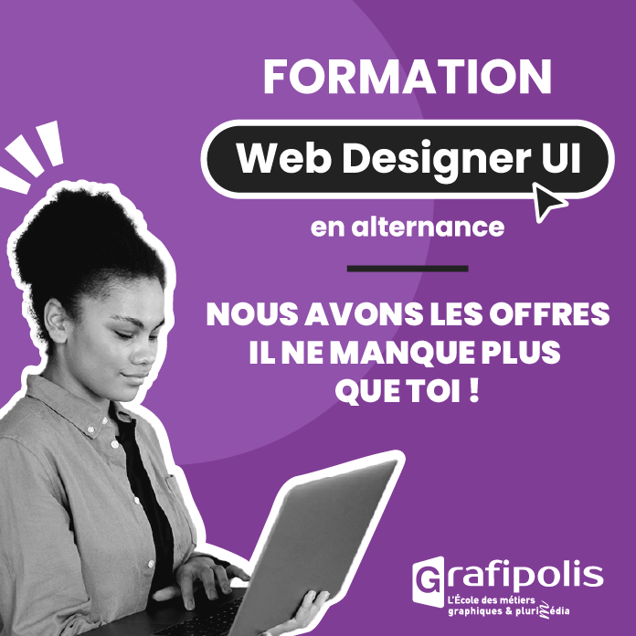By Ethel, création de la première image pour le post instagram de Grafipolis, nous avons les offres il ne manque plus que toi !