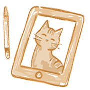 By Ethel, Illustratrice Nantaise, illustration chat